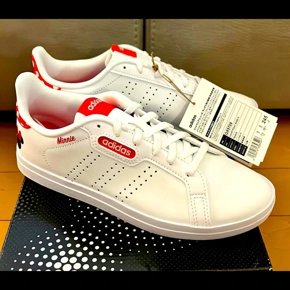 adidas | Shoes | Adidas Minnie Mouse Disney Courtpoint Base Sneaker |  Poshmark